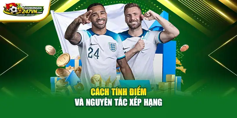 Cách tính điểm và nguyên tắc xếp hạng