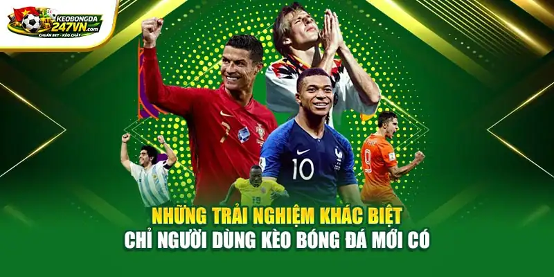 Những trải nghiệm khác biệt chỉ người dùng Kèo Bóng Đá mới có